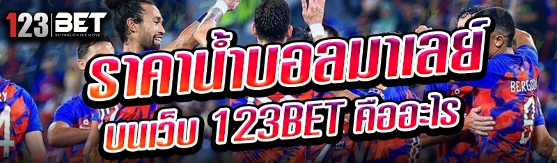 ราคาน้ำบอลมาเลย์ บนเว็บ 123bet คืออะไร