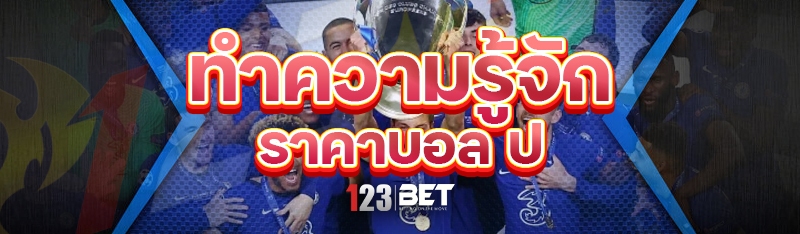 ทำความรู้จัก ราคาบอล ป