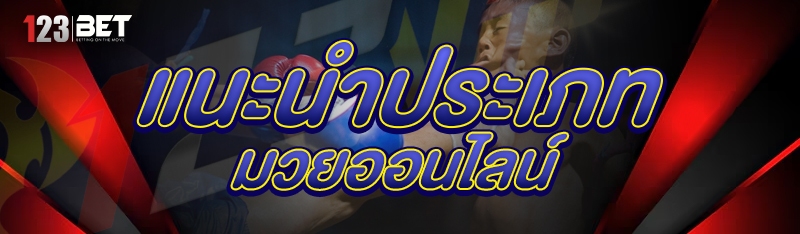 แนะนำประเภท มวยออนไลน์
